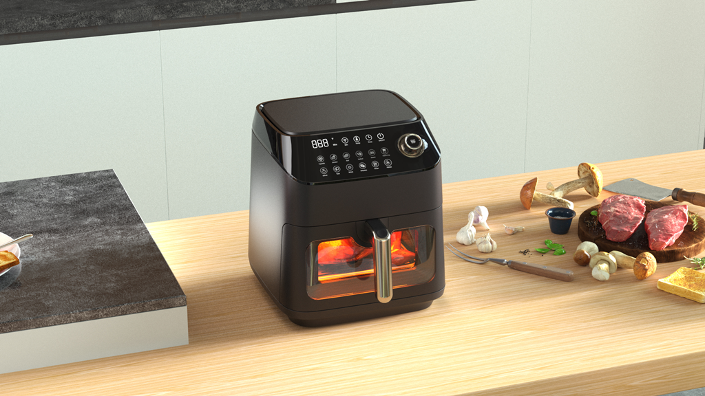 Wi-Fi AF600 Air Fryer - A-TEAM SMART HOME